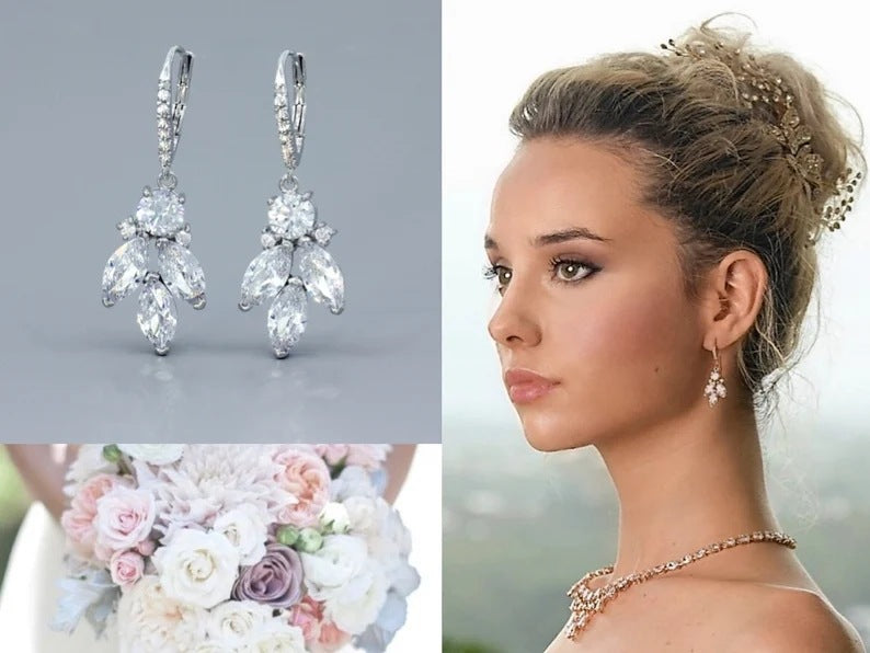 Orecchino vintage fatto a mano