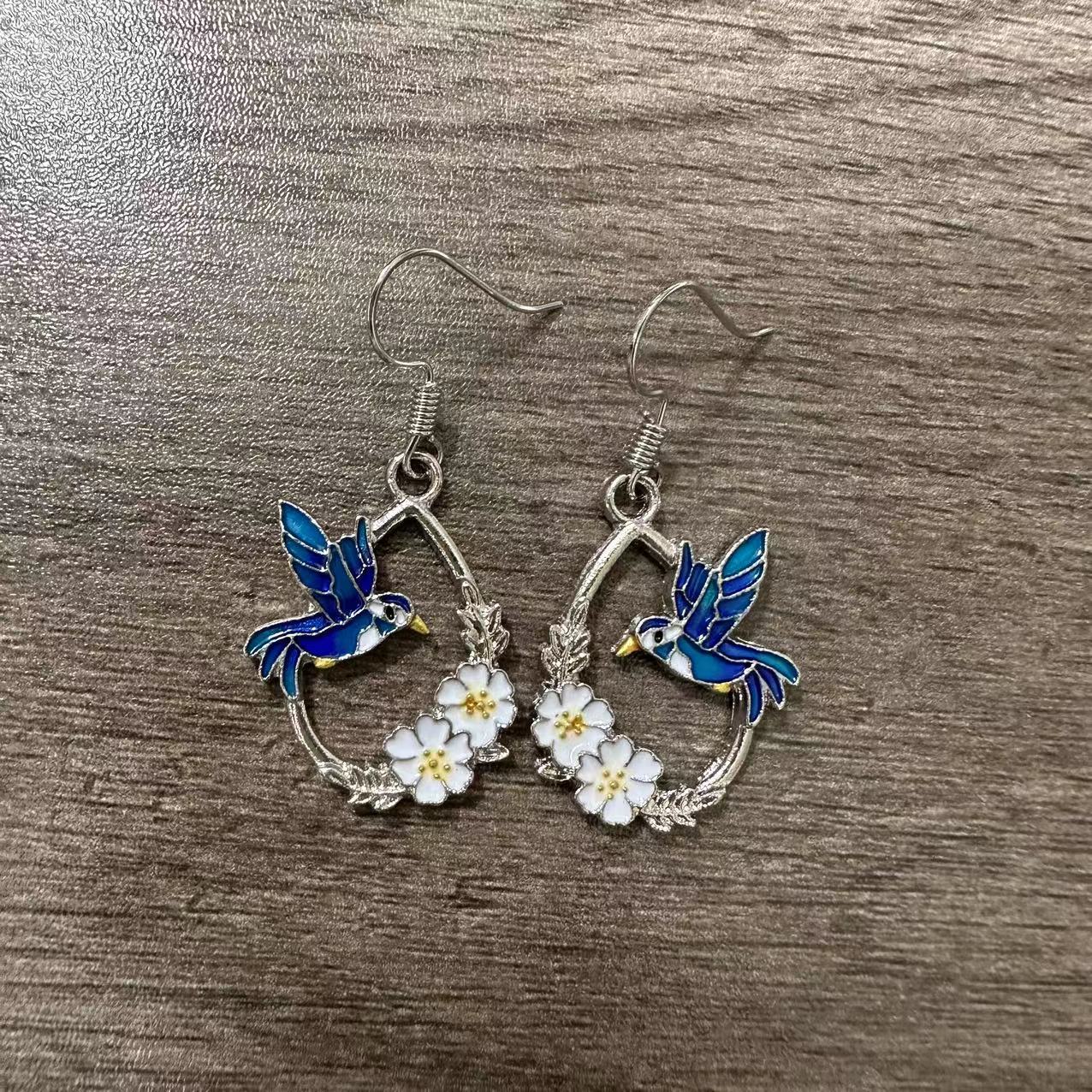 Orecchino vintage fatto a mano