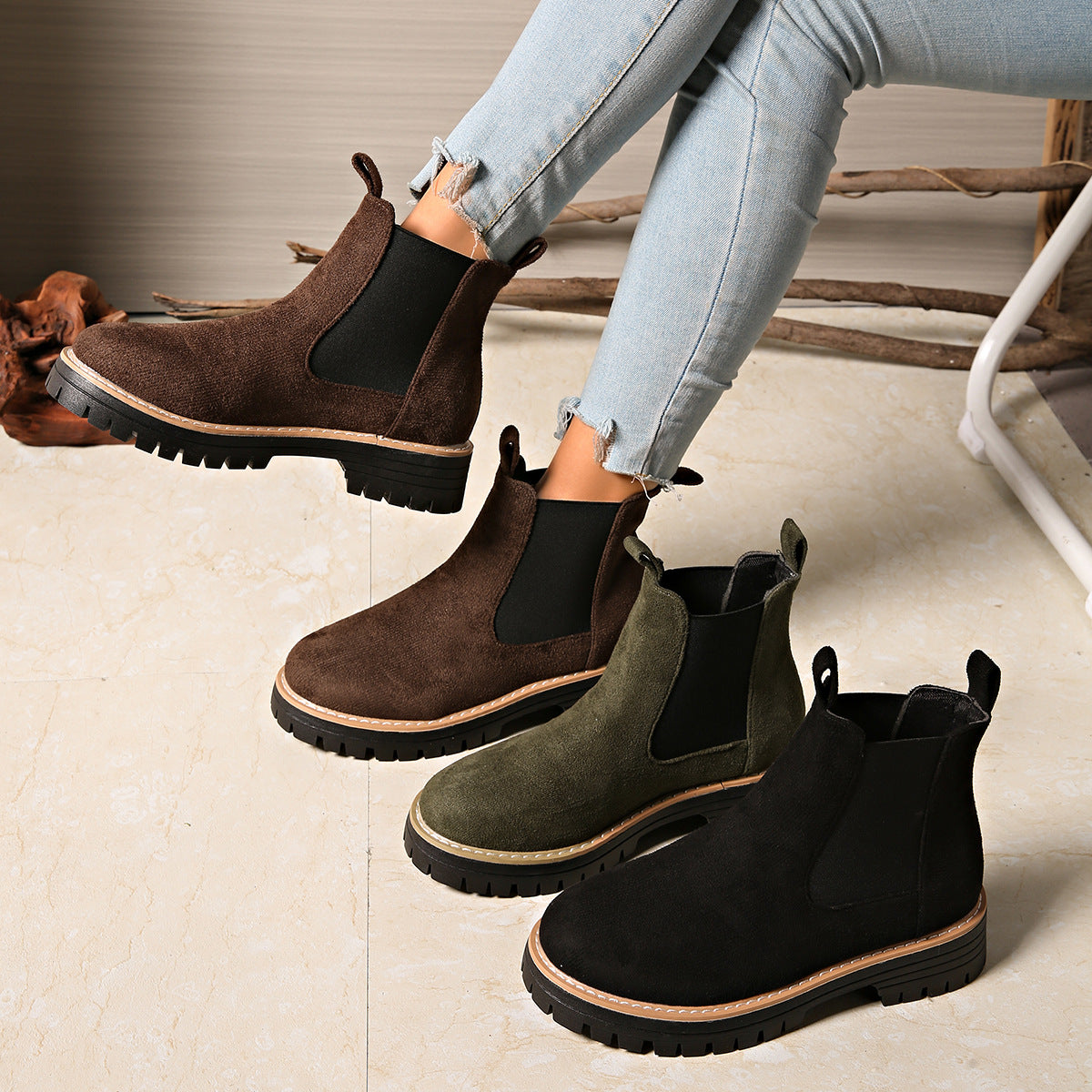 Stivali Ortopediche Aggraziate dal Look Moderno