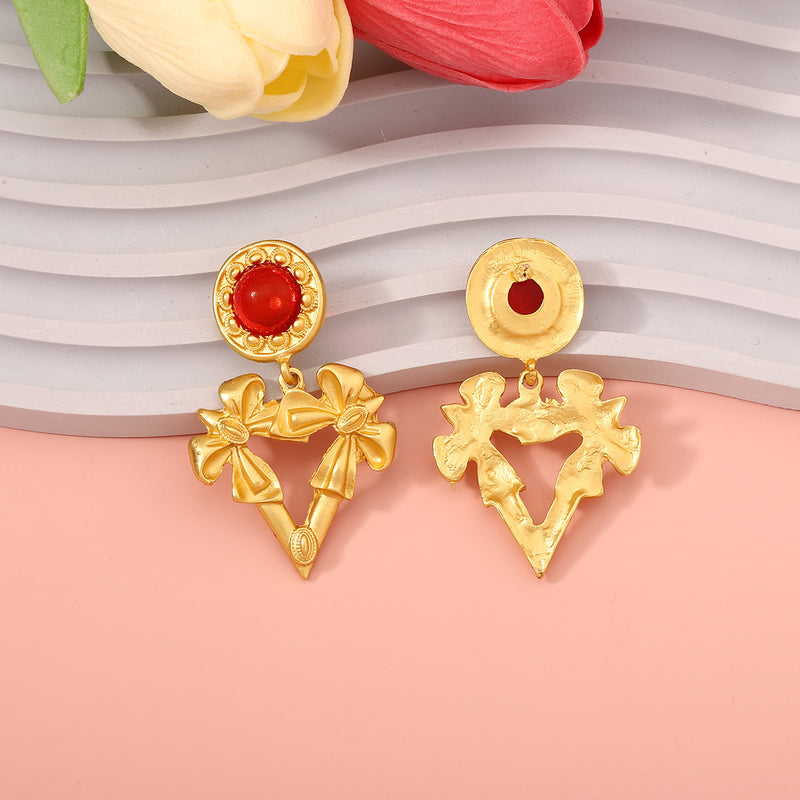 Orecchino vintage fatto a mano