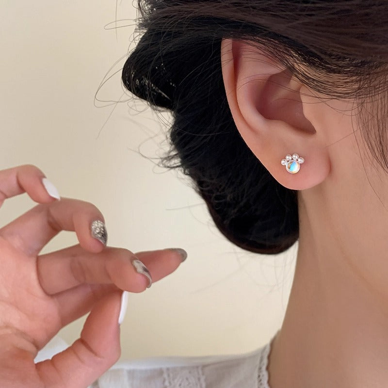 Perla Orecchino artigianale delicato