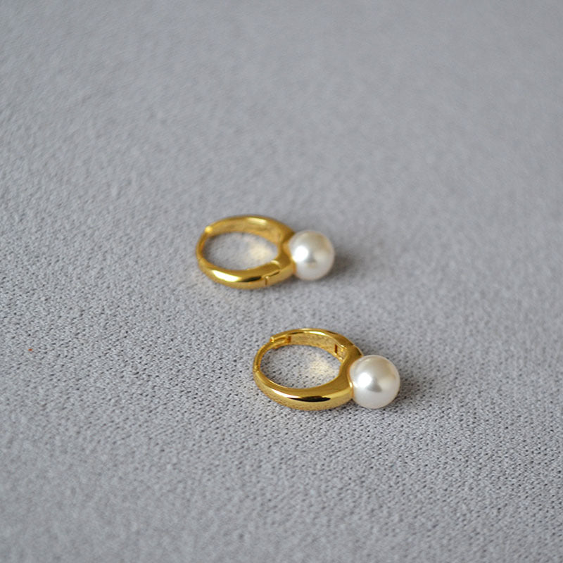 Oro Orecchino vintage fatto a mano