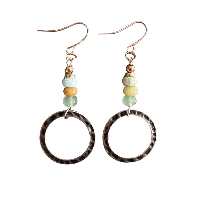 Orecchino vintage fatto a mano