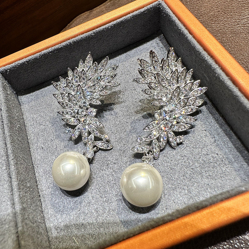 Perla Orecchino affascinante per ogni occasione