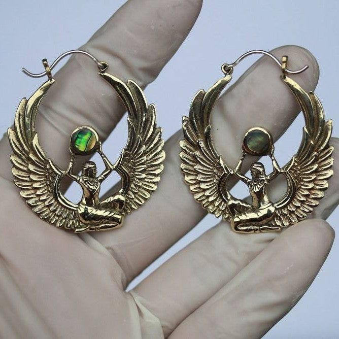 Orecchino vintage fatto a mano