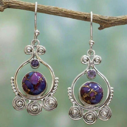 Orecchino vintage fatto a mano