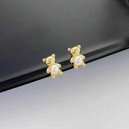 Perla Orecchino vintage fatto a mano