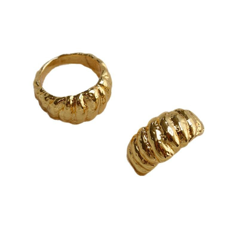 Oro Anello affascinante per ogni occasione