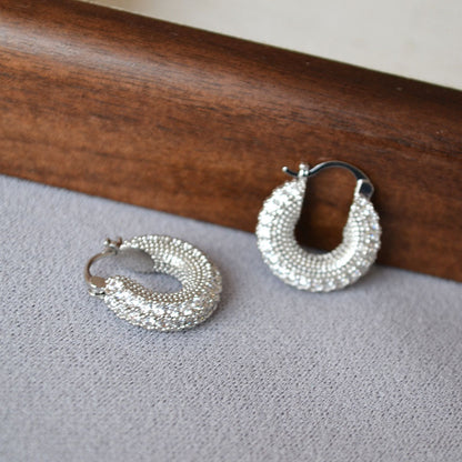 Argento Orecchino affascinante per ogni occasione