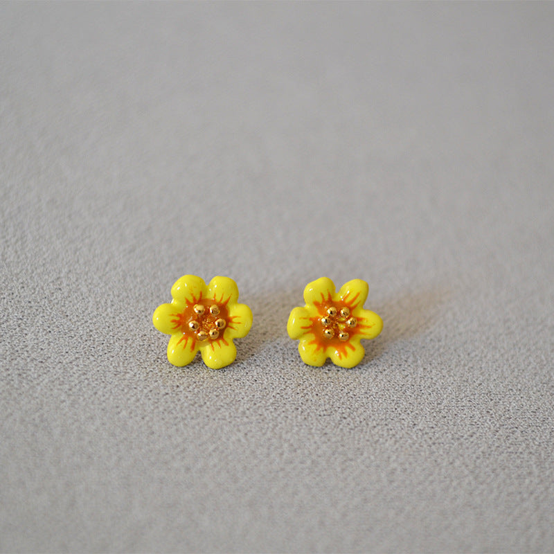 Argento Orecchino vintage fatto a mano