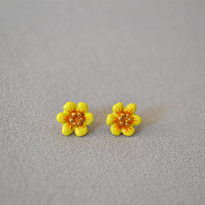 Argento Orecchino vintage fatto a mano