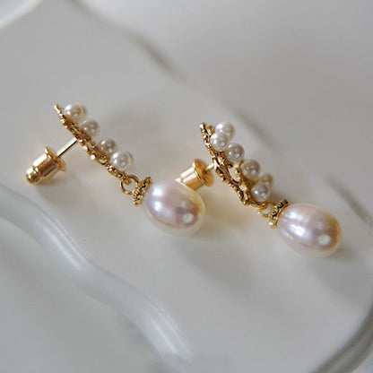 Argento Orecchino vintage fatto a mano