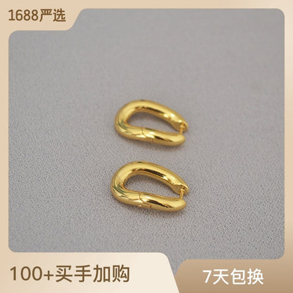 Oro Orecchino vintage fatto a mano