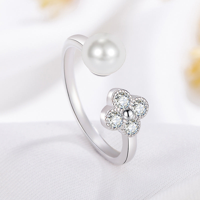 Perla Anello romantico per momenti speciali