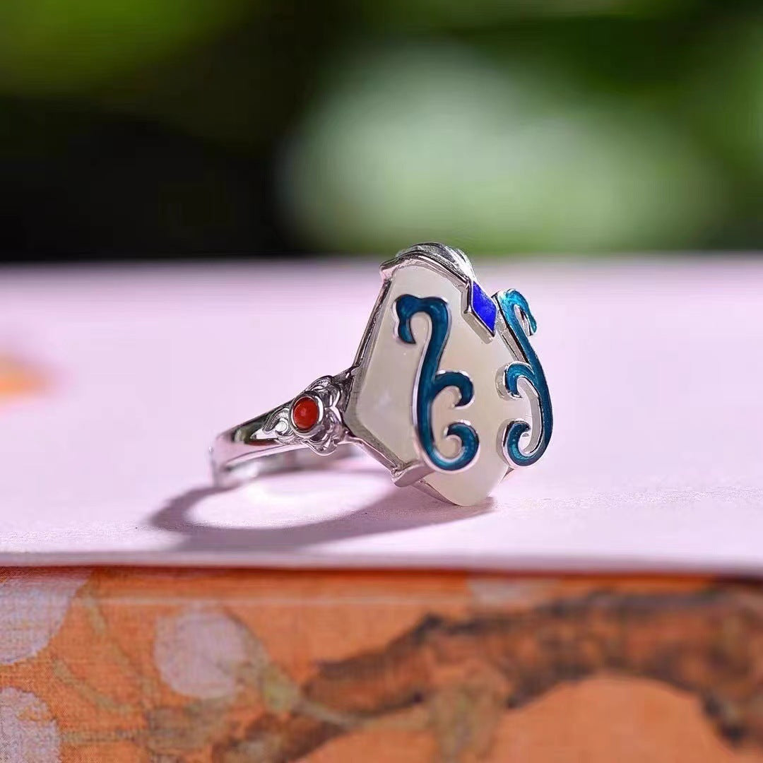 Argento Anello classico dal fascino senza tempo