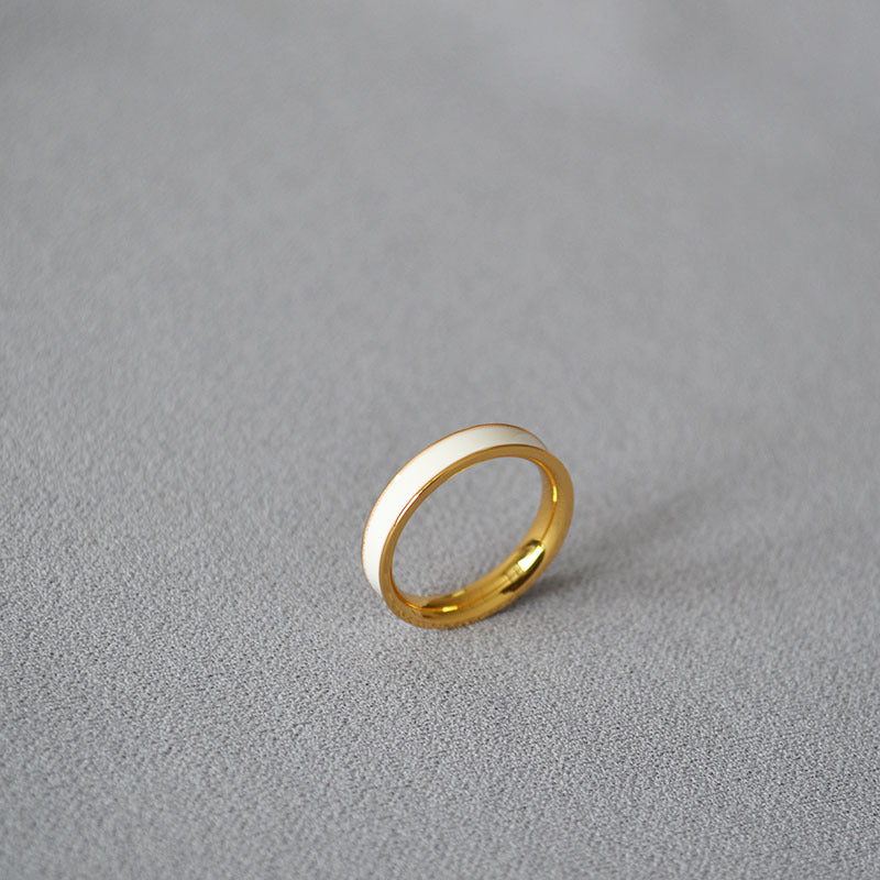 Oro Anello affascinante per ogni occasione