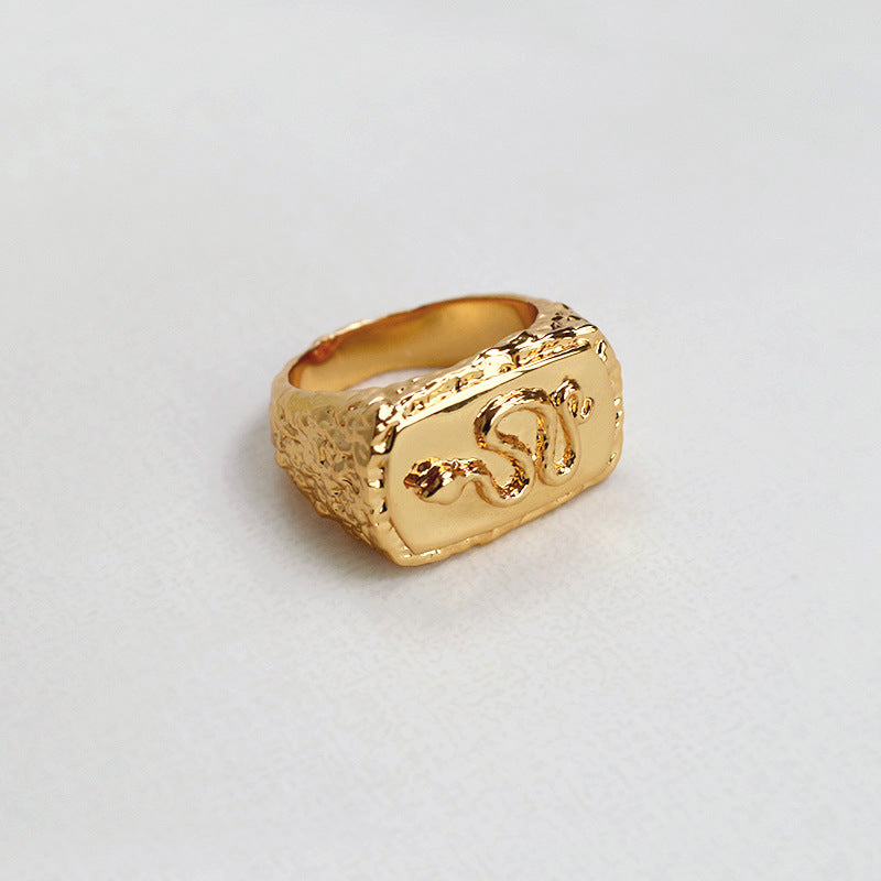 Oro Anello affascinante per ogni occasione