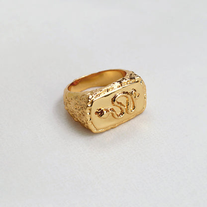 Oro Anello affascinante per ogni occasione