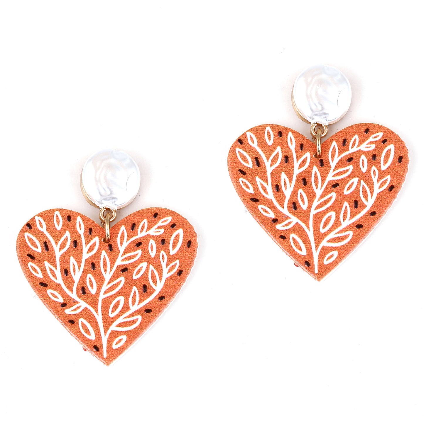 Perla Orecchino artigianale delicato