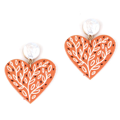 Perla Orecchino artigianale delicato