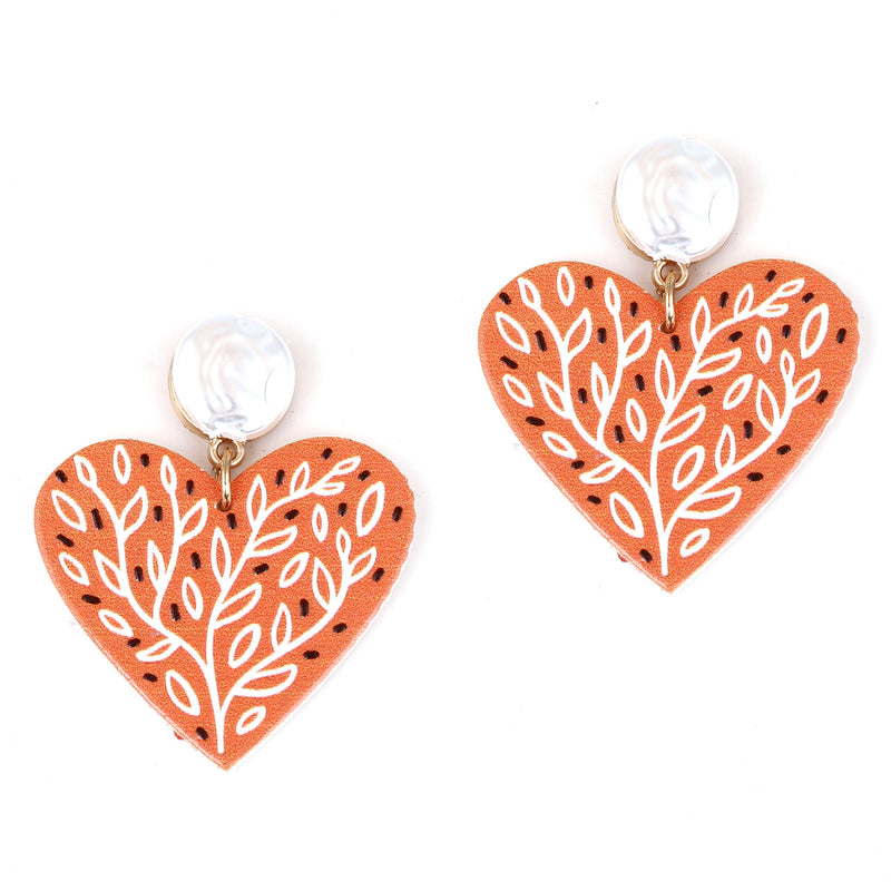 Perla Orecchino artigianale delicato