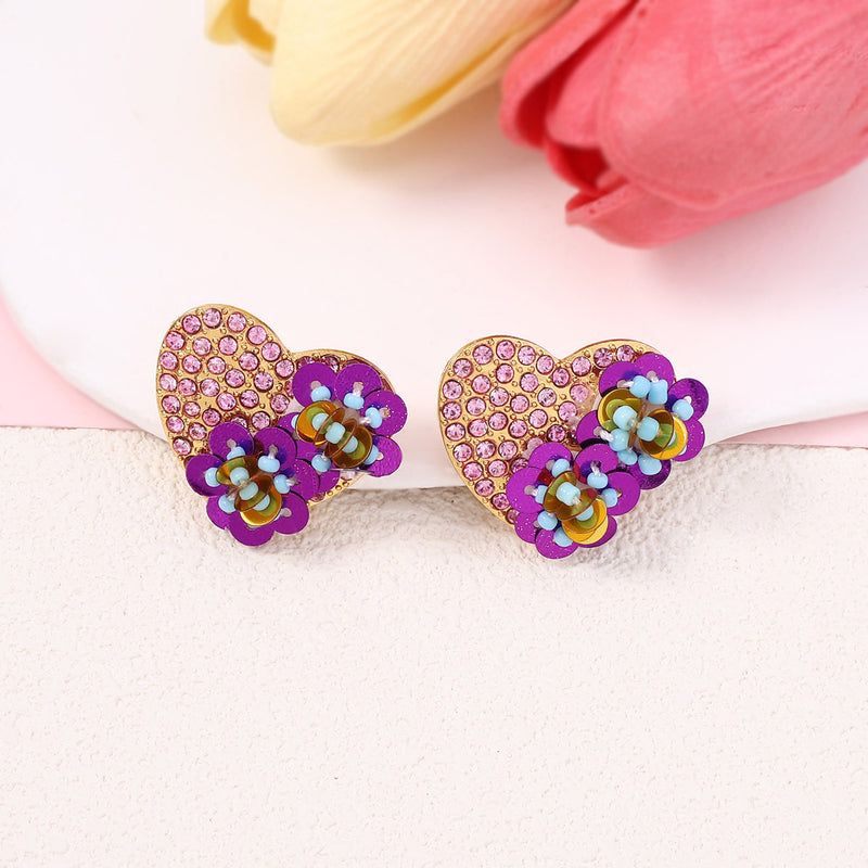 Orecchino romantico per momenti speciali