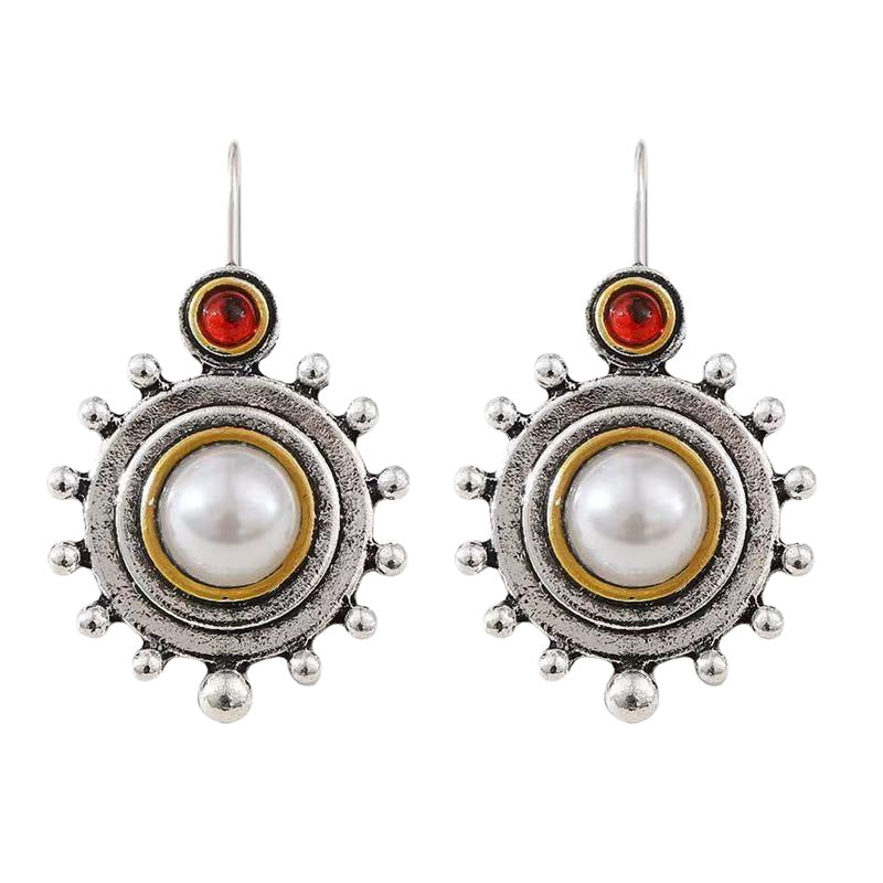 Perla Orecchino vintage fatto a mano