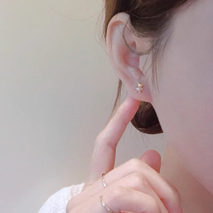 Perla Orecchino vintage fatto a mano