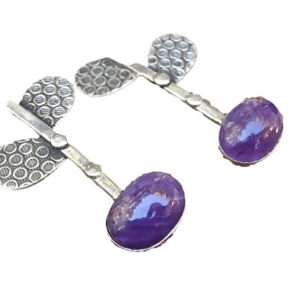 Orecchino artigianale delicato