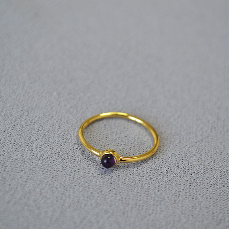 Oro Anello vintage fatto a mano