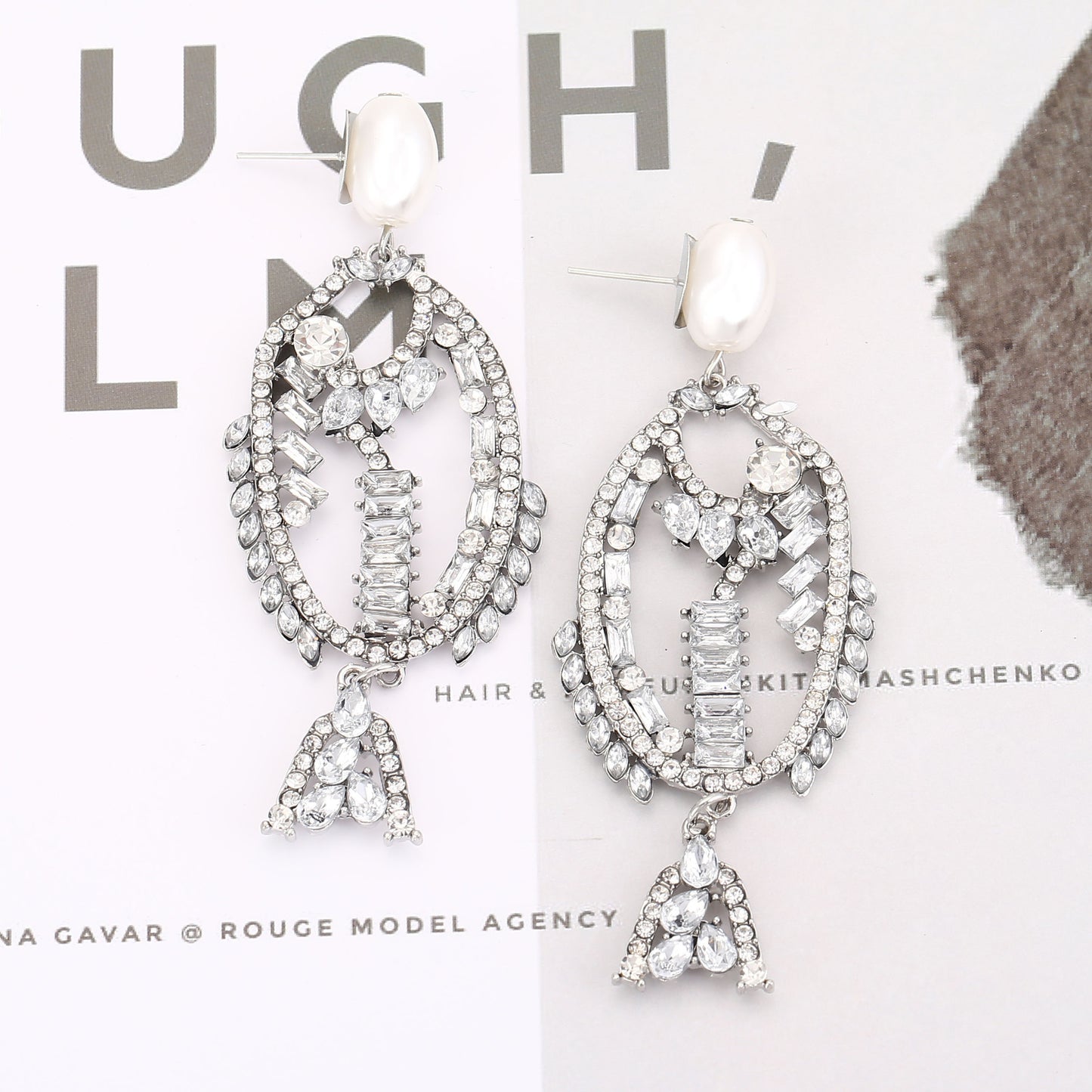 Orecchino vintage fatto a mano