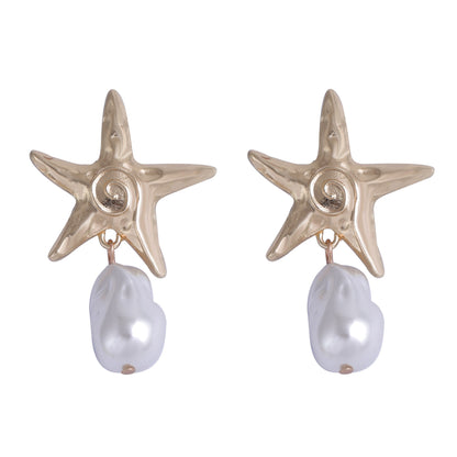 Perla Orecchino artigianale delicato