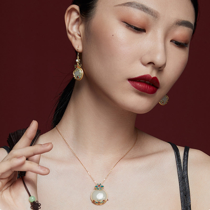 Argento Collana vintage fatto a mano