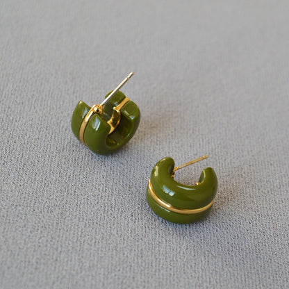 Oro Orecchino elegante per ogni occasione