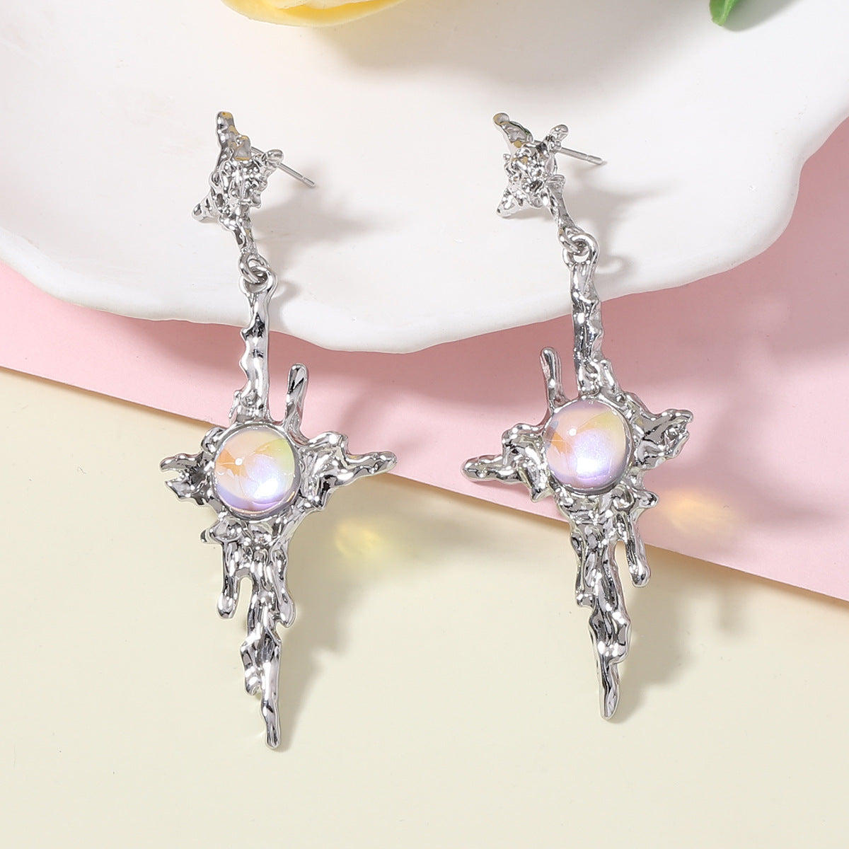 Orecchino romantico per momenti speciali