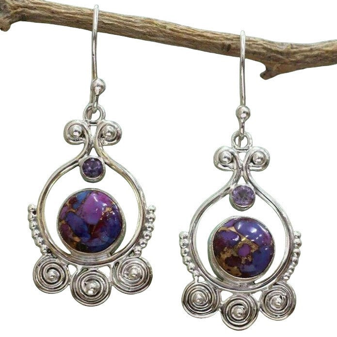 Orecchino vintage fatto a mano