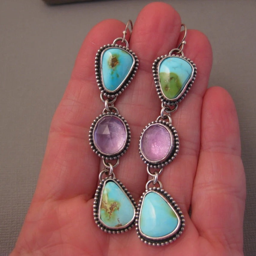 Orecchino vintage fatto a mano