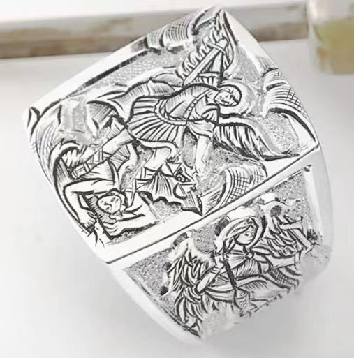 Oro Anello stupendo per uso quotidiano