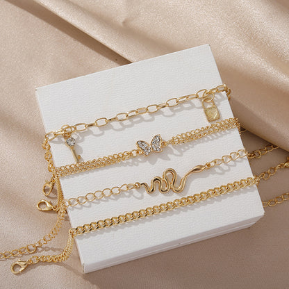 Oro Parure stupendo per uso quotidiano