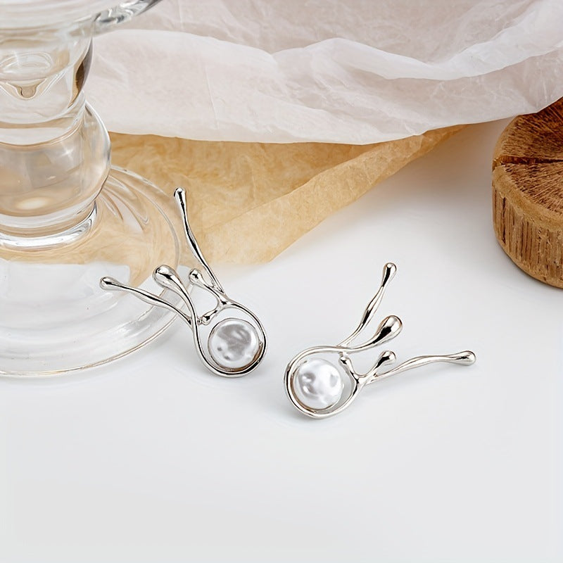 Perla Orecchino stupendo per uso quotidiano