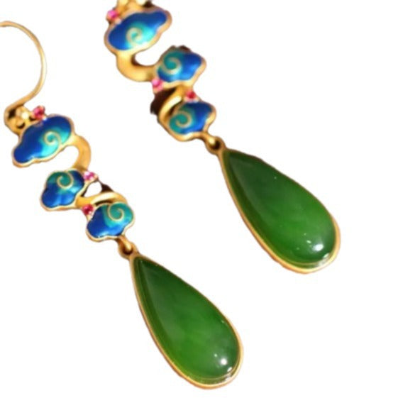 Oro Orecchino stupendo per uso quotidiano