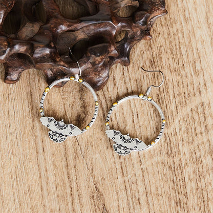 Orecchino vintage fatto a mano