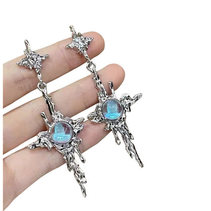 Orecchino artigianale delicato