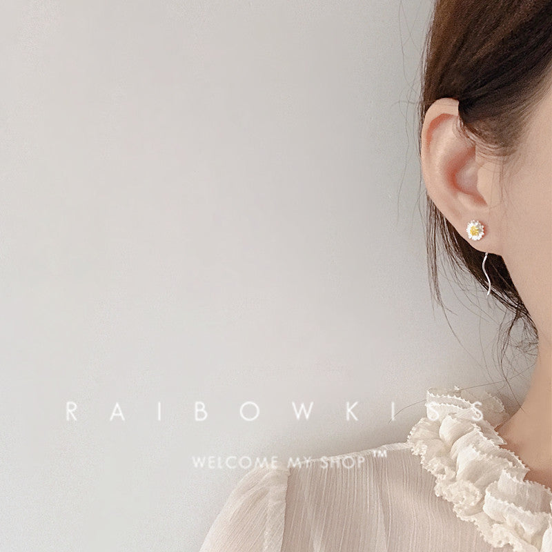 Orecchino romantico per momenti speciali