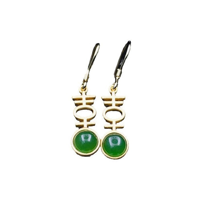 Argento Orecchino artigianale delicato