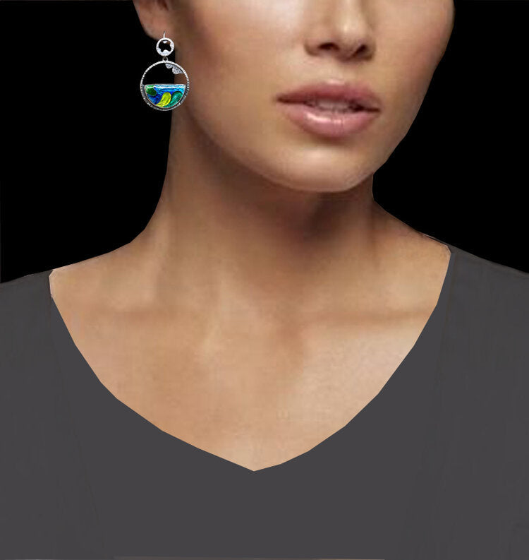 Orecchino bellissimo con stile unico