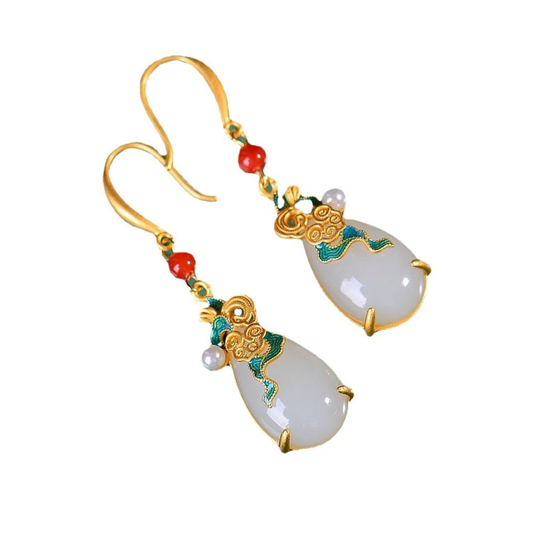 Perla Orecchino artigianale delicato