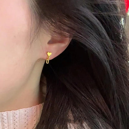 Oro Orecchino elegante per ogni occasione