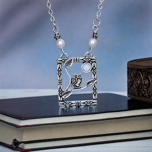 Perla Collana vintage fatto a mano