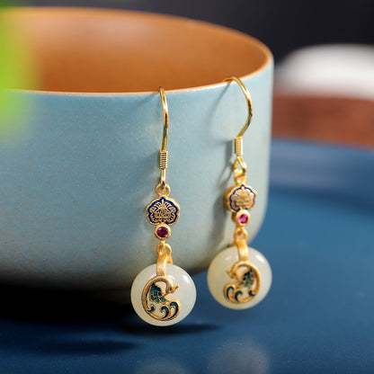 Orecchino artigianale delicato